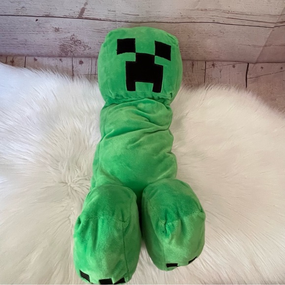 toys-minecraft-mojang-jinx-creeper-plush-2-stuffed-animal-green-no